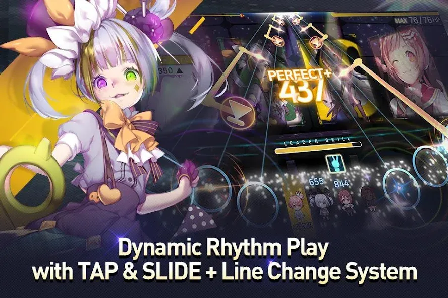 TAPSONIC TOP -Music Grand prix (Тапсоник Топ) [МОД Много денег] APK Android Screenshot 1