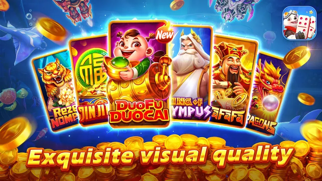 Bearfish Slots (Хиггс Беарфиш Казино) [МОД Все открыто] APK Android Screenshot 1