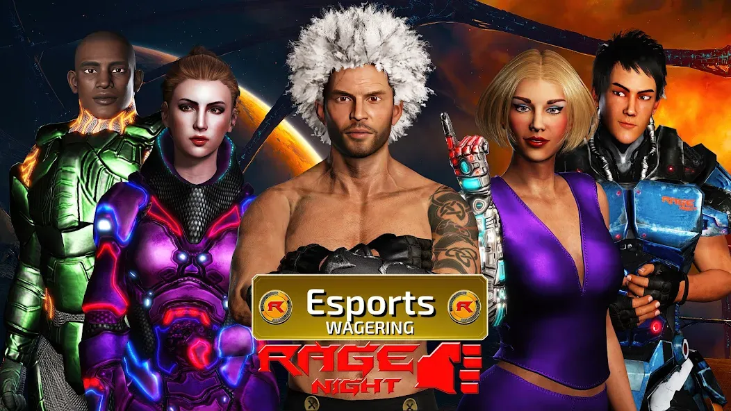 Rage Night (Рэйдж Найт) [МОД Много денег] APK Android Screenshot 1