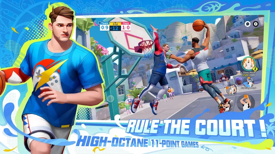 Dunk City Dynasty (Данк Сити Династия) [МОД Unlocked] APK Android Screenshot 2