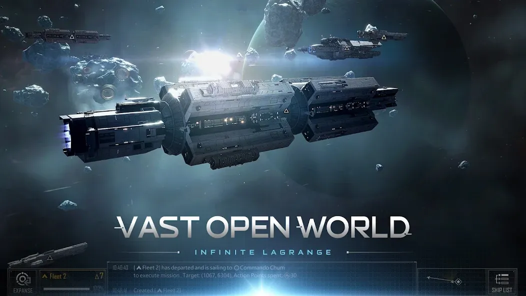 Infinite Lagrange (Инфинит Лагранж) [МОД Бесконечные монеты] APK Android Screenshot 1