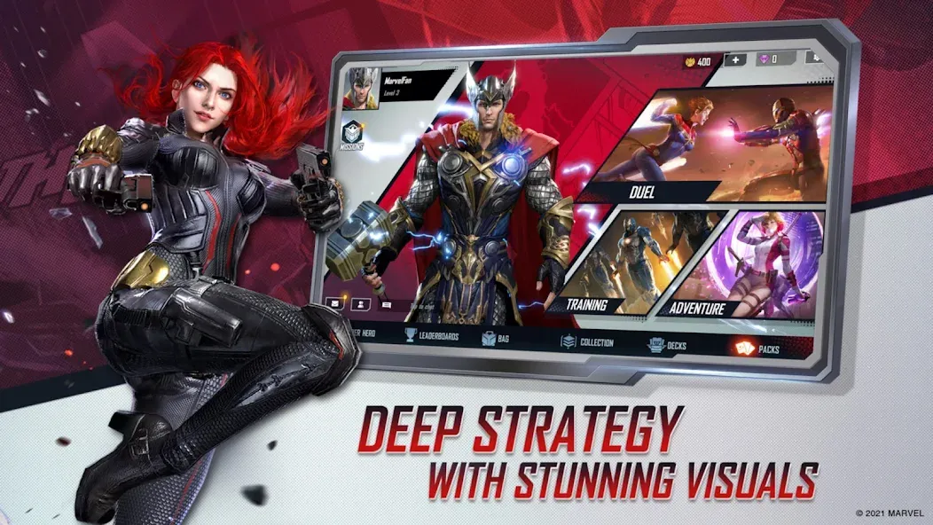 MARVEL Duel (МАРВЕЛ Дуэль) [МОД Бесконечные монеты] APK Android Screenshot 3