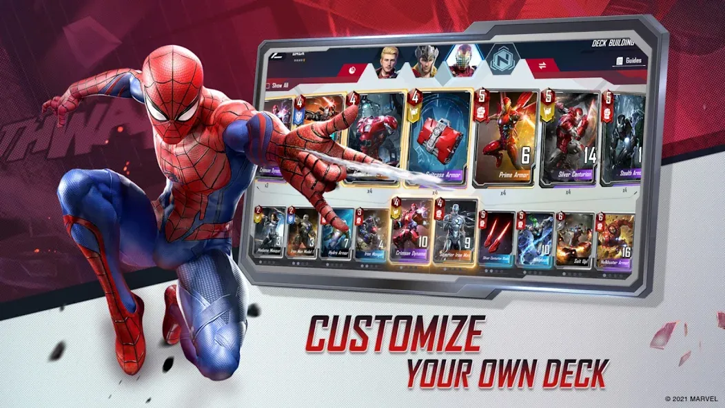 MARVEL Duel (МАРВЕЛ Дуэль) [МОД Бесконечные монеты] APK Android Screenshot 5