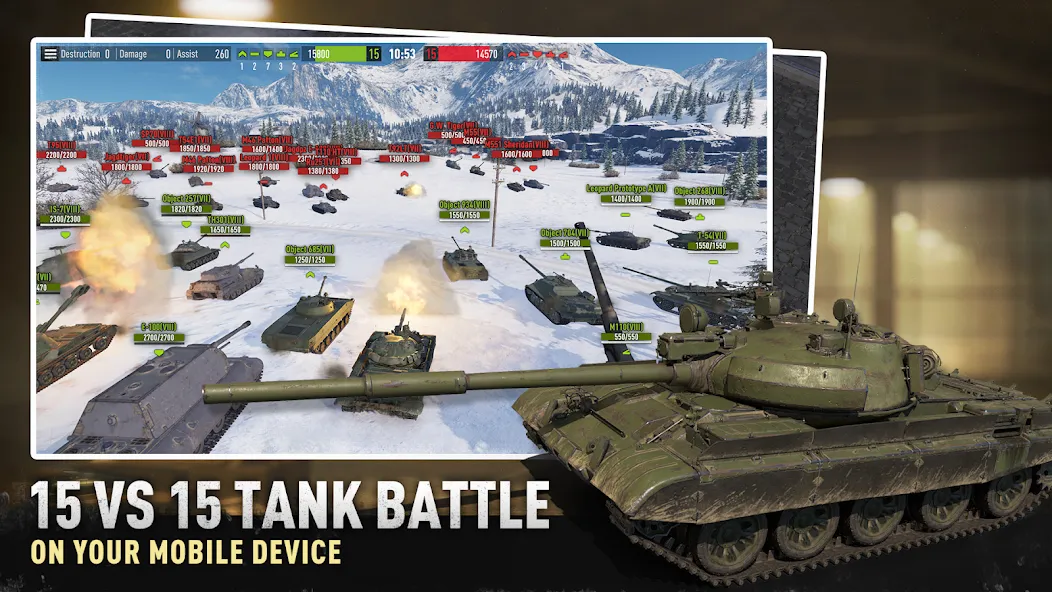 Tank Company (Танковая рота) [МОД Unlocked] APK Android Screenshot 1