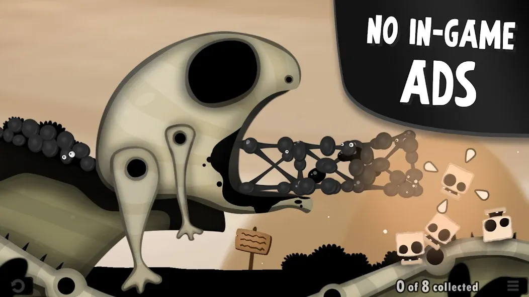 World of Goo Remastered (Ворлд оф Гу Ремастирд) [МОД Бесконечные монеты] APK Android Screenshot 2