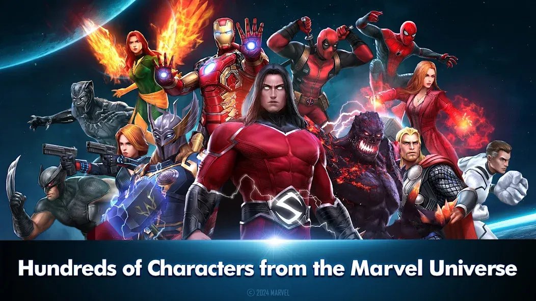 MARVEL Future Fight (МАРВЕЛ Фьючер Файт) [МОД Все открыто] APK Android Screenshot 2