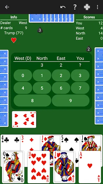 Oh Hell - Expert AI (О Хелл) [МОД Все открыто] APK Android Screenshot 3