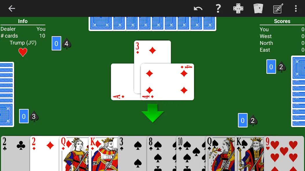 Oh Hell - Expert AI (О Хелл) [МОД Все открыто] APK Android Screenshot 5