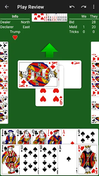 Pinochle - Expert AI (Пиночле) [МОД Бесконечные монеты] APK Android Screenshot 5