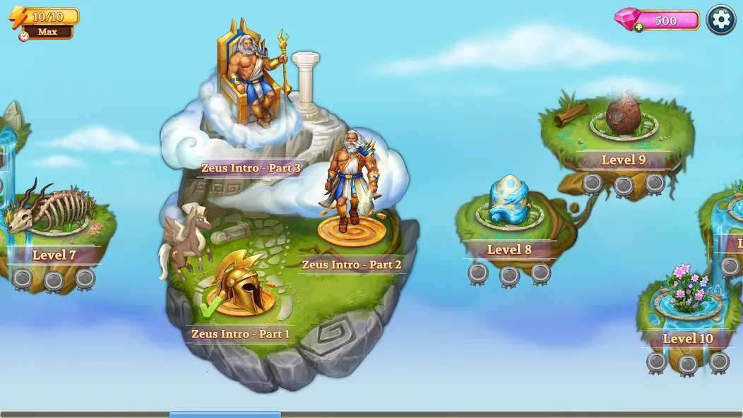 Merge Adventure: Magic Dragons (Мердж Приключения) [МОД Меню] APK Android Screenshot 4