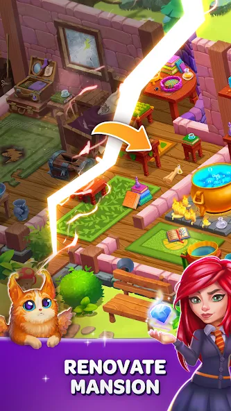 Becharmed - Match 3 Games (Бичармед) [МОД Unlocked] APK Android Screenshot 1