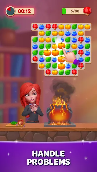 Becharmed - Match 3 Games (Бичармед) [МОД Unlocked] APK Android Screenshot 2
