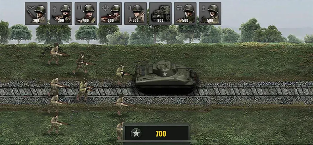 Warfare War Troops (Военное сражение Война Войска) [МОД Бесконечные монеты] APK Android Screenshot 5