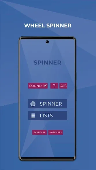 Wheel Spinner - Random Picker [МОД Много денег] APK Android Screenshot 1