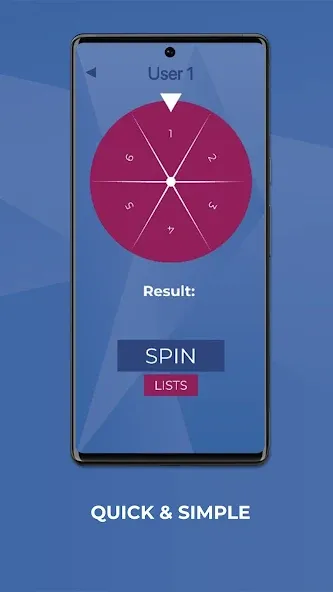 Wheel Spinner - Random Picker [МОД Много денег] APK Android Screenshot 2