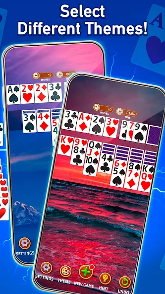 Solitaire: Classic Card Game (Клондайк Солитер) [МОД Меню] APK Android Screenshot 4