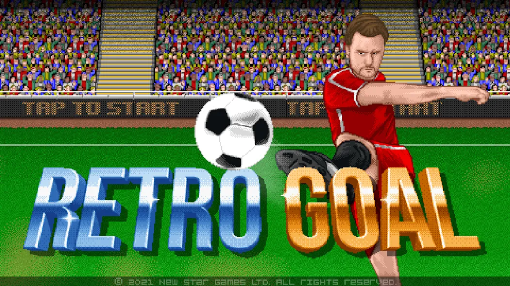 Retro Goal (Ретро Гол) [МОД Все открыто] APK Android Screenshot 1