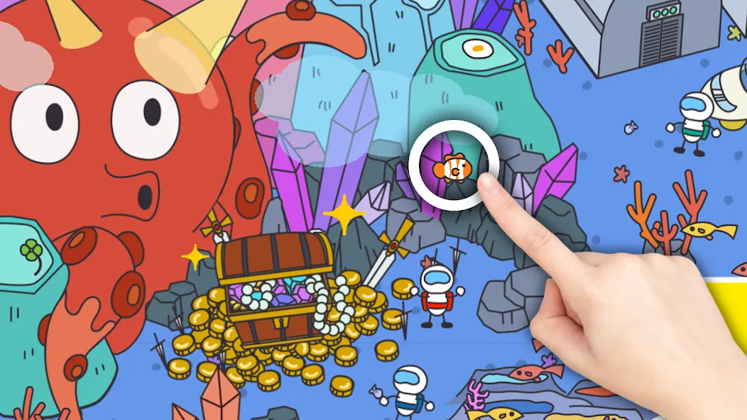 Happy Find : Hidden Objects (Хэппи Файнд) [МОД Меню] APK Android Screenshot 1