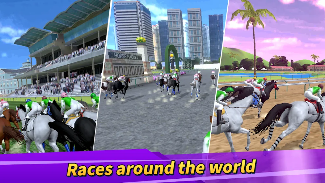 Derby Life : Horse racing (Дерби Лайф) [МОД Premium] APK Android Screenshot 1