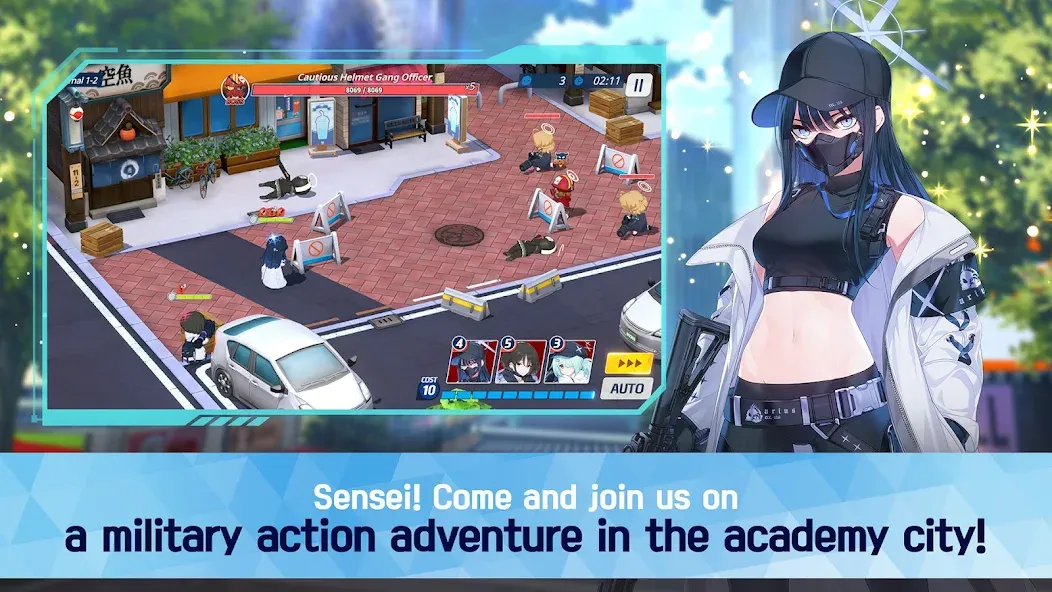 Blue Archive (Блу Архив) [МОД Меню] APK Android Screenshot 1