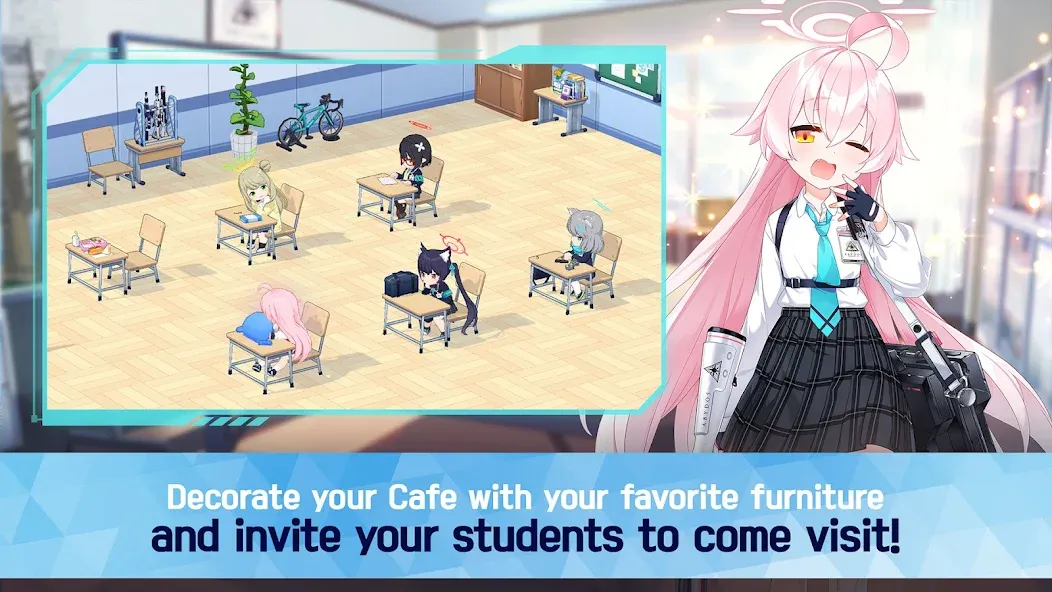 Blue Archive (Блу Архив) [МОД Меню] APK Android Screenshot 5