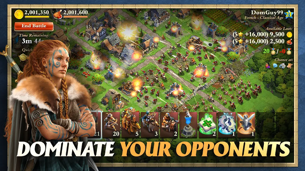 DomiNations Asia (Доминейшнс Азия) [МОД Premium] APK Android Screenshot 1
