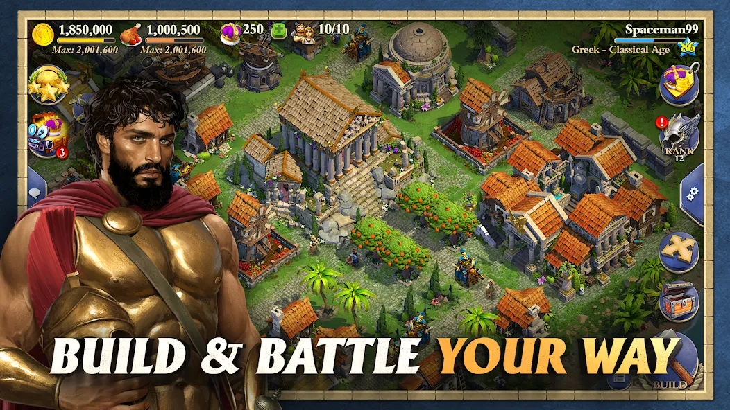 DomiNations Asia (Доминейшнс Азия) [МОД Premium] APK Android Screenshot 3