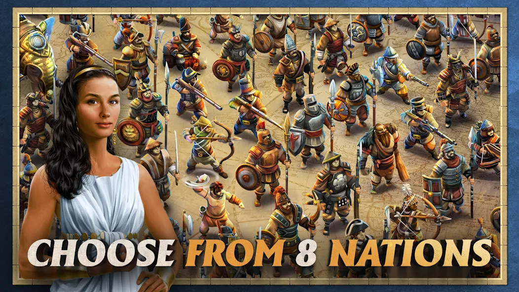DomiNations Asia (Доминейшнс Азия) [МОД Premium] APK Android Screenshot 5
