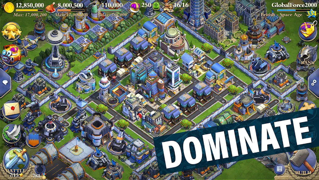 DomiNations (Доминейшнз) [МОД Premium] APK Android Screenshot 1