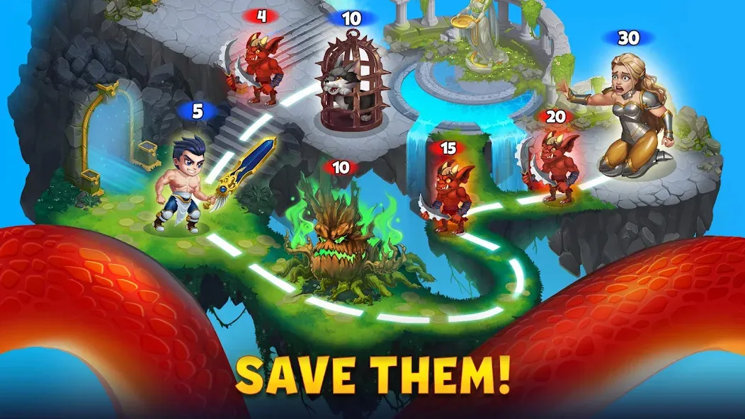 Hero Wars: Alliance [МОД Бесконечные монеты] APK Android Screenshot 2