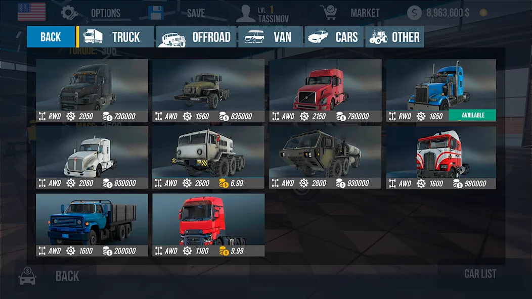 Nextgen: Truck Simulator Drive (Некстджен) [МОД Меню] APK Android Screenshot 5
