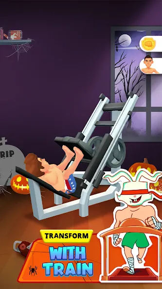 Idle Workout Master: MMA hero (Айдл Воркаут Мастер) [МОД Все открыто] APK Android Screenshot 4