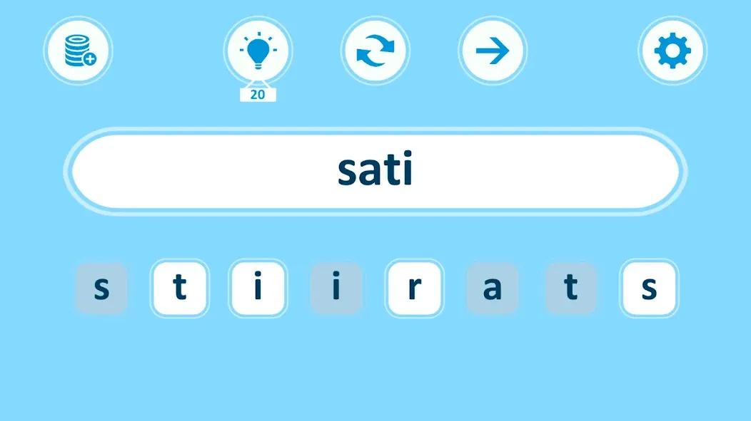 Anagrams [МОД Unlocked] APK Android Screenshot 2