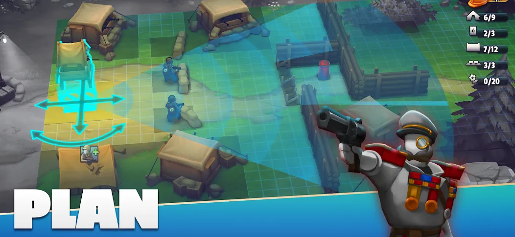 GUNS UP! Mobile War Strategy [МОД Premium] APK Android Screenshot 2