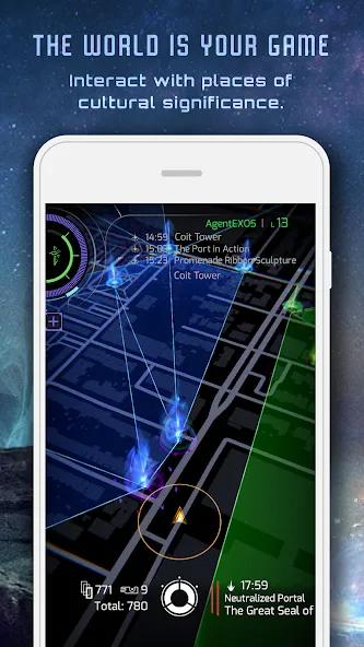 Ingress Prime (Ингресс Прайм) [МОД Все открыто] APK Android Screenshot 1