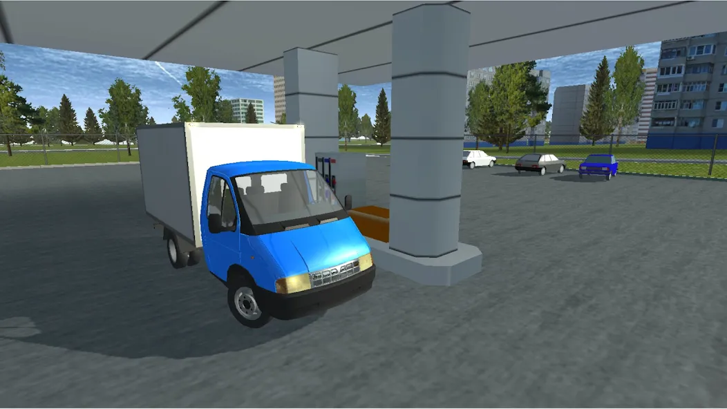 Russian Light Truck Simulator (Русский Симулятор Легкого Грузовика) [МОД Меню] APK Android Screenshot 4