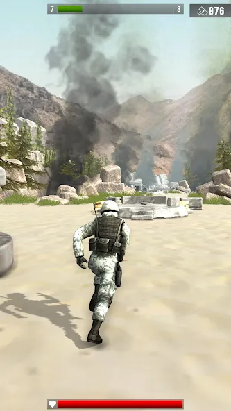Infantry Attack: War 3D FPS (Инфантерийская атака) [МОД Mega Pack] APK Android Screenshot 1