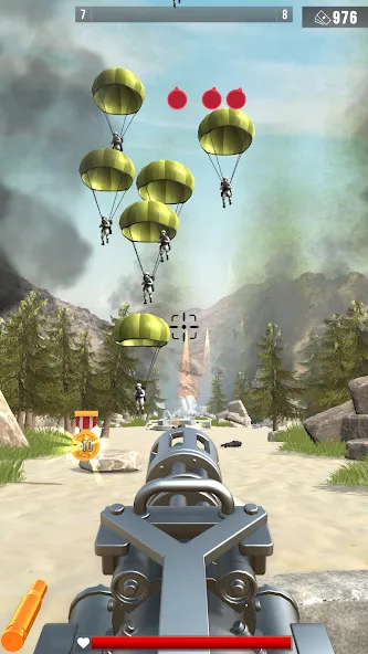 Infantry Attack: War 3D FPS (Инфантерийская атака) [МОД Mega Pack] APK Android Screenshot 3