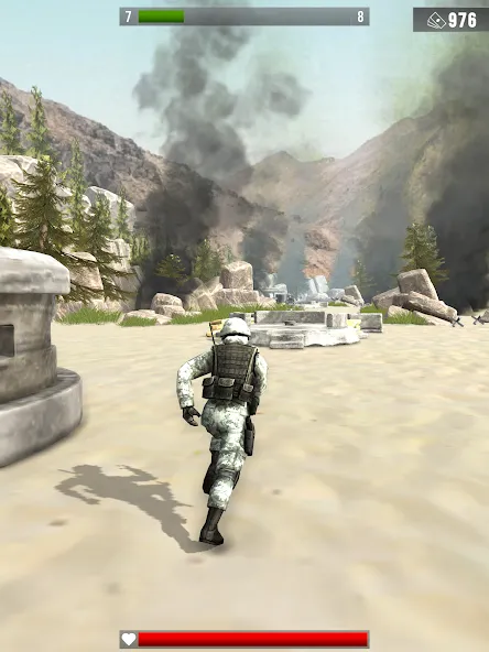 Infantry Attack: War 3D FPS (Инфантерийская атака) [МОД Mega Pack] APK Android Screenshot 4