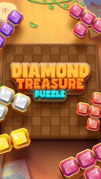 Diamond Treasure Puzzle (Даймонд Треже Пазл) [МОД Много денег] APK Android Screenshot 1
