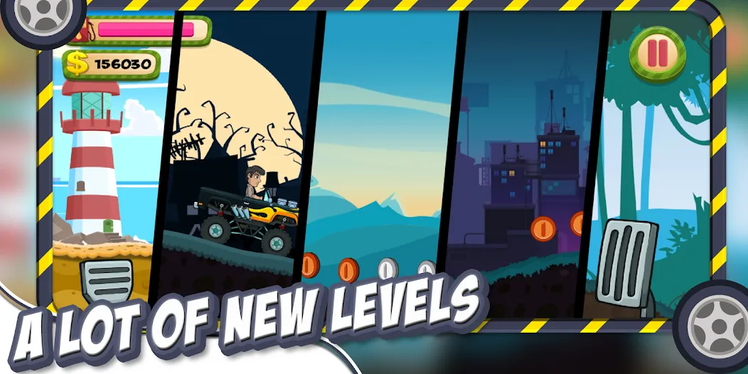 Hill Racing – Offroad Hill Adv (Хилл Рэйсинг) [МОД Premium] APK Android Screenshot 1