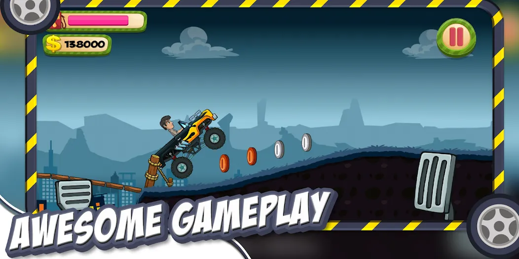 Hill Racing – Offroad Hill Adv (Хилл Рэйсинг) [МОД Premium] APK Android Screenshot 3