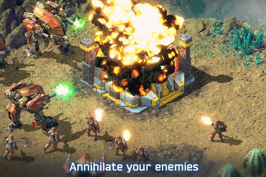 Battle for the Galaxy [МОД Много денег] APK Android Screenshot 3