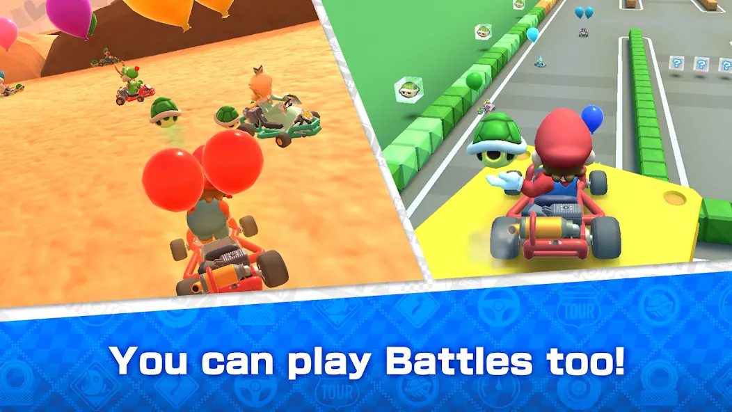 Mario Kart Tour (Марио Карт Тур) [МОД Все открыто] APK Android Screenshot 1