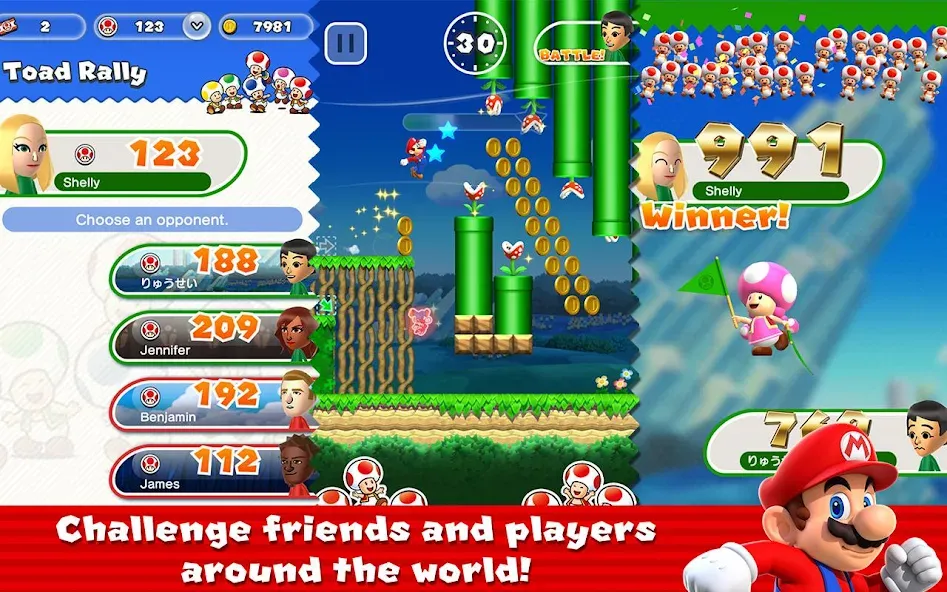 Super Mario Run (упер Марио Ран) [МОД Unlocked] APK Android Screenshot 4