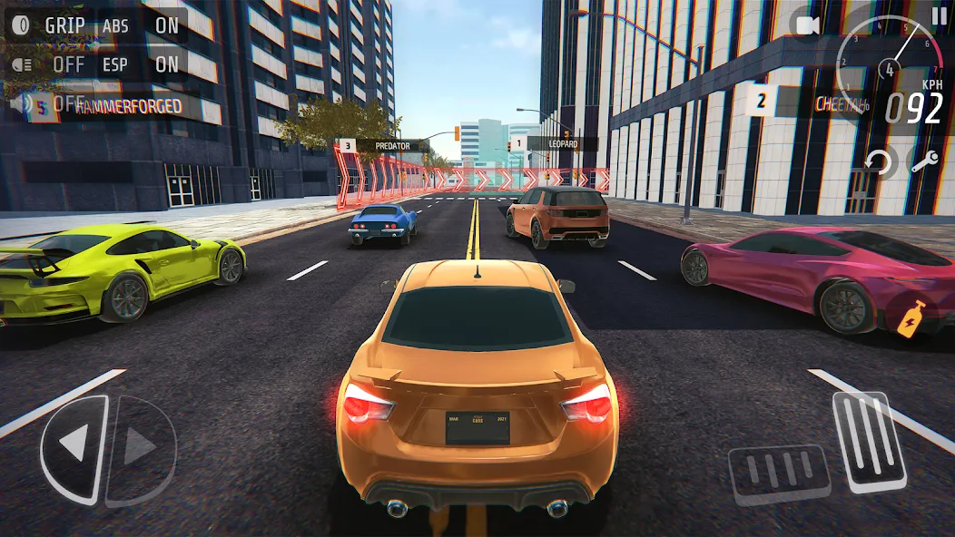Nitro Speed car racing games (Нитро Спид) [МОД Меню] APK Android Screenshot 1