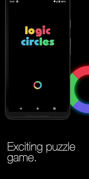 Logic circles. Puzzle game. [МОД Unlocked] APK Android Screenshot 1