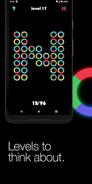 Logic circles. Puzzle game. [МОД Unlocked] APK Android Screenshot 3