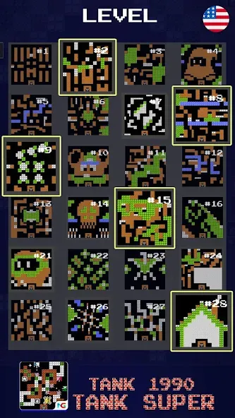 Tank 1990: Battle City Tank [МОД Unlocked] APK Android Screenshot 1