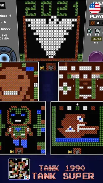 Tank 1990: Battle City Tank [МОД Unlocked] APK Android Screenshot 2